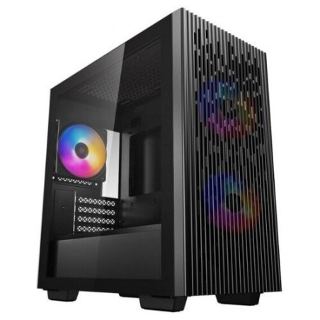 DeepCool MATREXX 40 3FS Tower Micro ATX Strømforsyning Sort